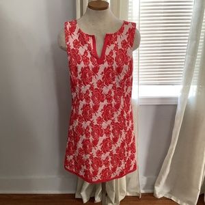 Red and White Helen Wang Dress